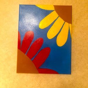 Handcrafted Daisy Painting